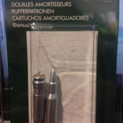 DOUILLE AMORTISSEUR ALUMINIUM - CAL. 222 - PAQUET DE 2