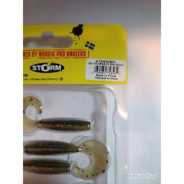!! STORM GO-TO  GRUB 3" 8 CM OLIO NUOVO !!