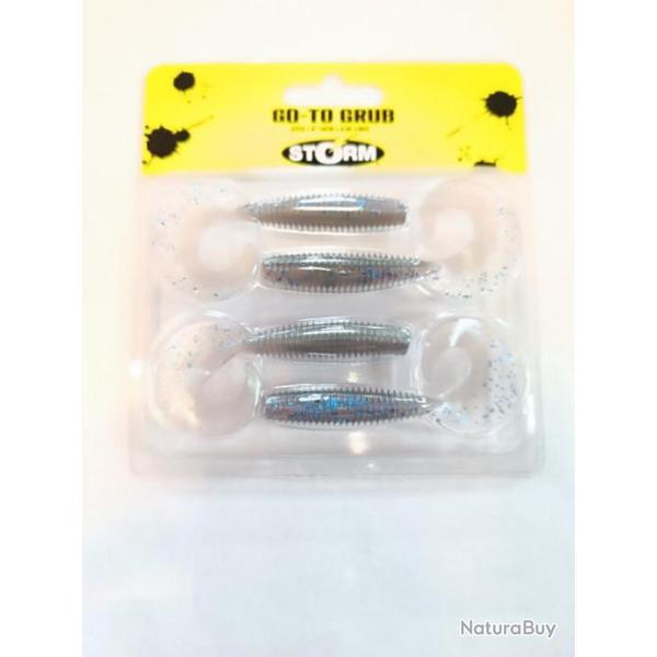 !! STORM GO-TO  GRUB 4" 10 CM ELECTRIC SMELT  !!