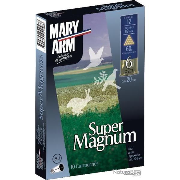Promo ! Cartouches Maryarm Super Magnum cal.12/89 BJ 60 gr N2
