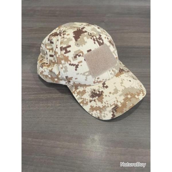 casquette camouflage pixels neuve