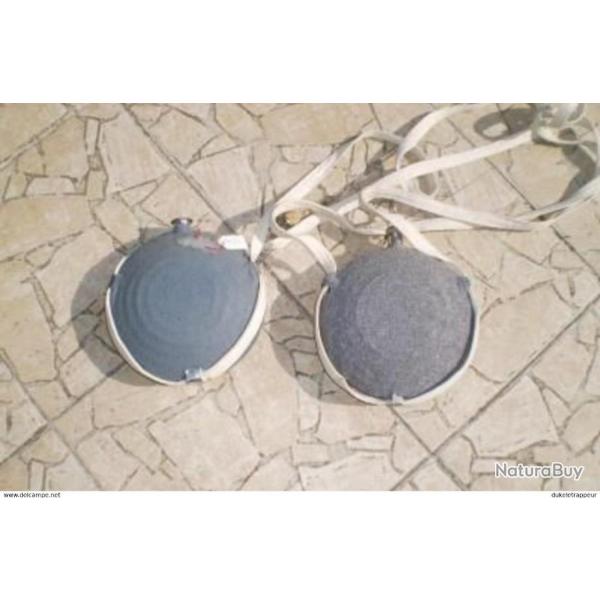 Gourde militaire "U.S. CIVIL WAR" 1858 !