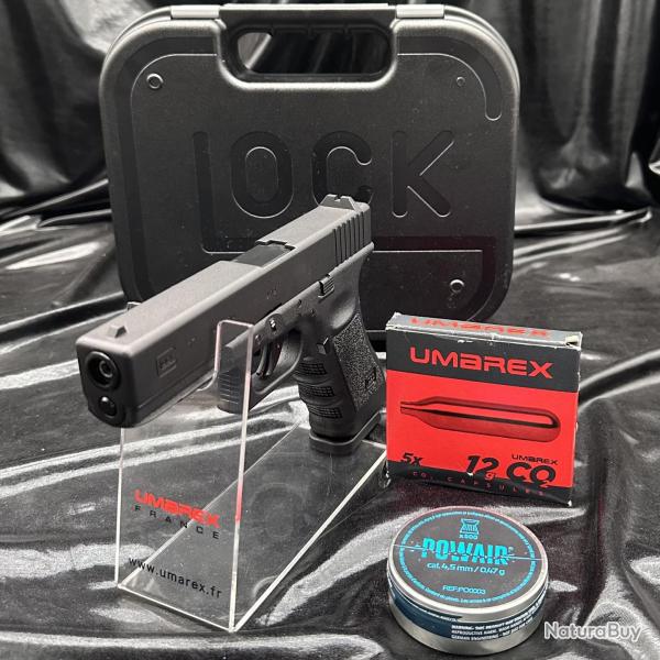 Nouveau GLOCK 17 - "Pack pr�t � tirer" - Cal. BBs 4.5 et 4.5mm plomb