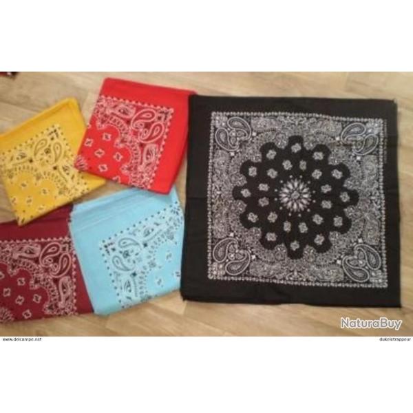 BANDANAS (foulards) vari�s :Country,Western,Motard,etc...
