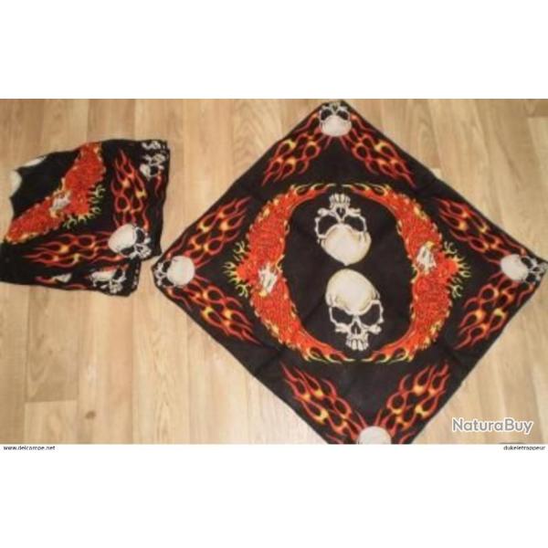 Bandanas Motard, Indianiste,Country,etc...