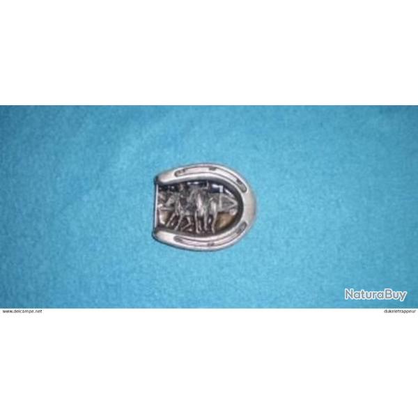 Boucle de ceinture "Cowboy Steer Wrestling " !