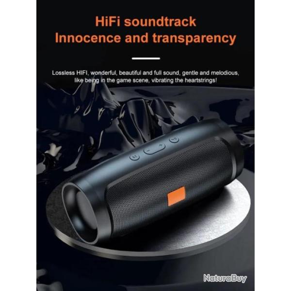 Enceinte Haut-parleur Bluetooth caisson de basse portable stro