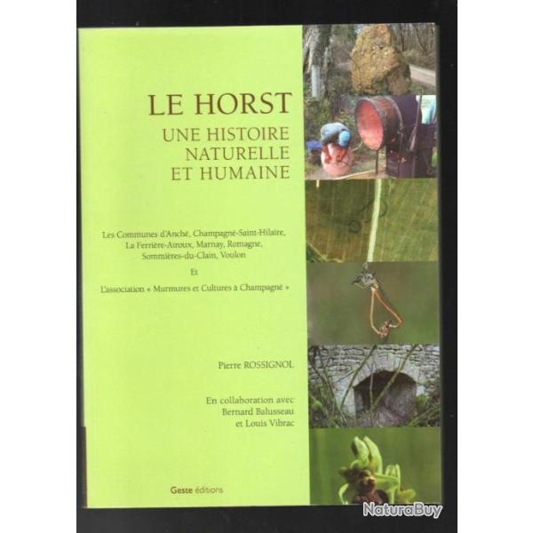 le horst une histoire naturelle et humaine pierre rossignol