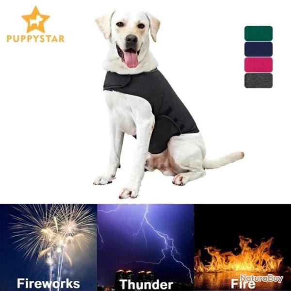 ThunderShirt Gilet relaxant pour Chiens. Rassure lors de situations stressantes. M�thode douce