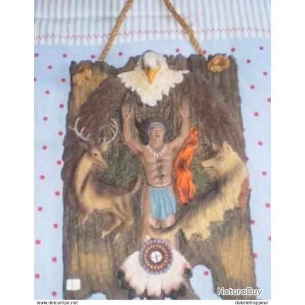 BAISSE DU PRIX : Cadre en r�sine pour les Fans d'Indiens !