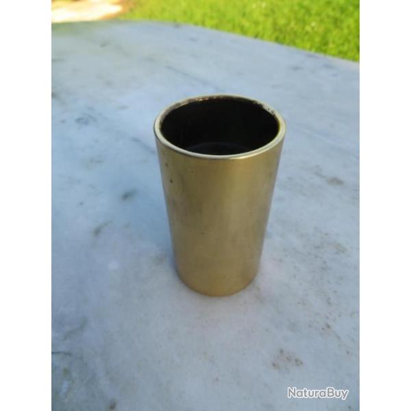 VINTAGE - Rare pot � bibelot en plaqu� or 24 carats d'Hugo Asmussen - Danemark (Ann�es 60-70)