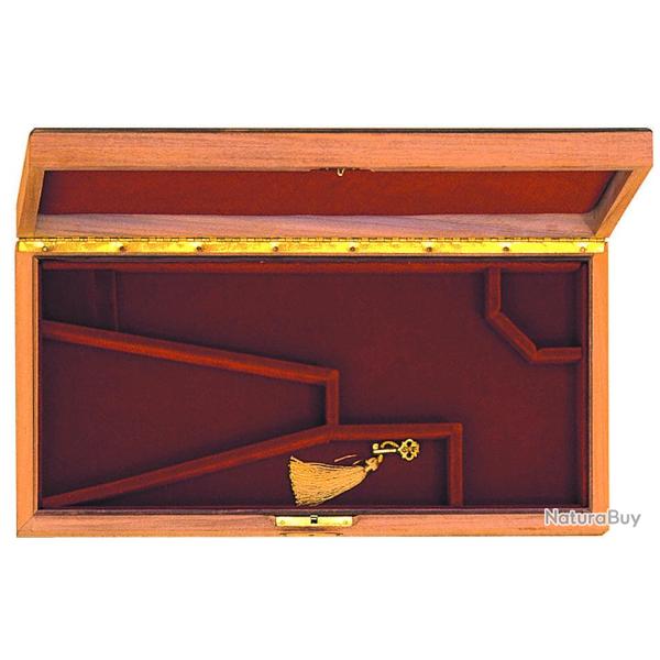 COFFRET NOYER REPLIQUE COLT/RM BOIS VERNIS