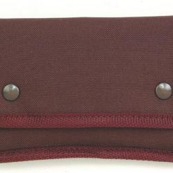 ETUI CARTOUCHIERE 10 BALLES CUIR VIEILLI