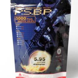 BILLES 0.20G PERFECT WHITE PAR 3000