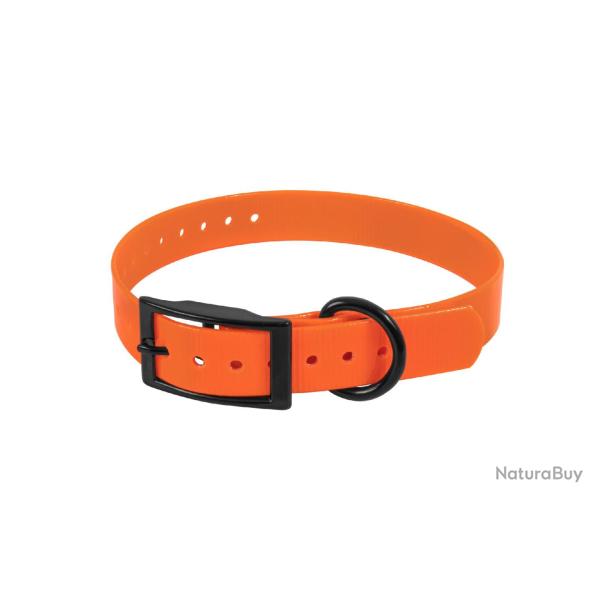 COLLIER BIOTHANE BIOGOLD 600X25X2.6 ORANGE