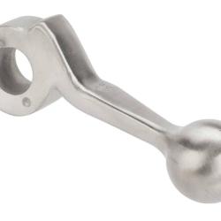 LEVIER ARMEMENT STRIKER STAINLESS STEEL COURBE CHROME