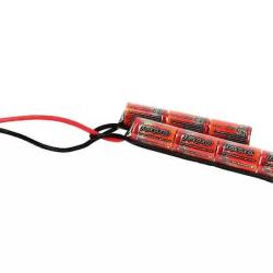BATTERIE NIMH 8.4V 1600MAH 15C TYPE CRANE