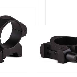 COLLIER ACIER QUICK RELEASE 25.4MM MEDIUM 21MM RAIL 21MM