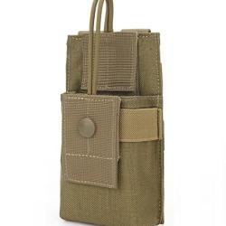 POCHE RADIO MOLLE TAN