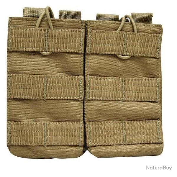 POCHE DOUBLE MOLLE 5.56 (M4) TAN
