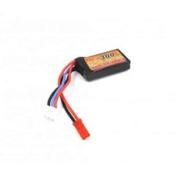 BATTERIE LI-PO 7.4V 300MAH HPA