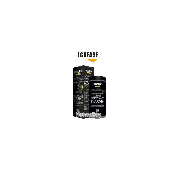NETTOYANT LUBRIFIANT LINGETTE LGREASE 36 PIECES