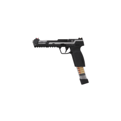 PISTOLET 6MM PIRANHA SL SILVER