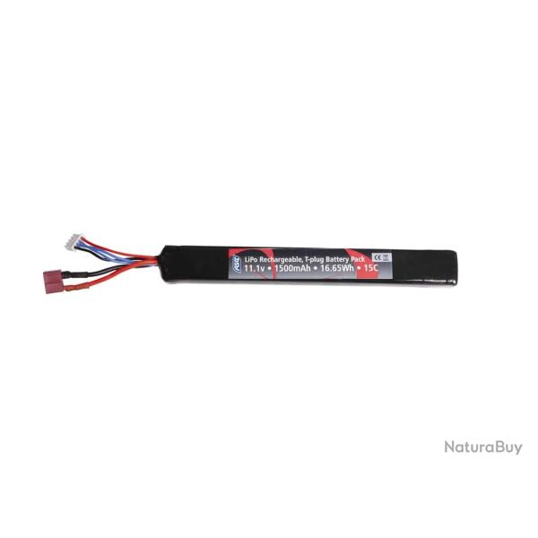 BATTERIE LI-PO 11.1V 1500MAH 16.65 wH T-Plug 1 STICK