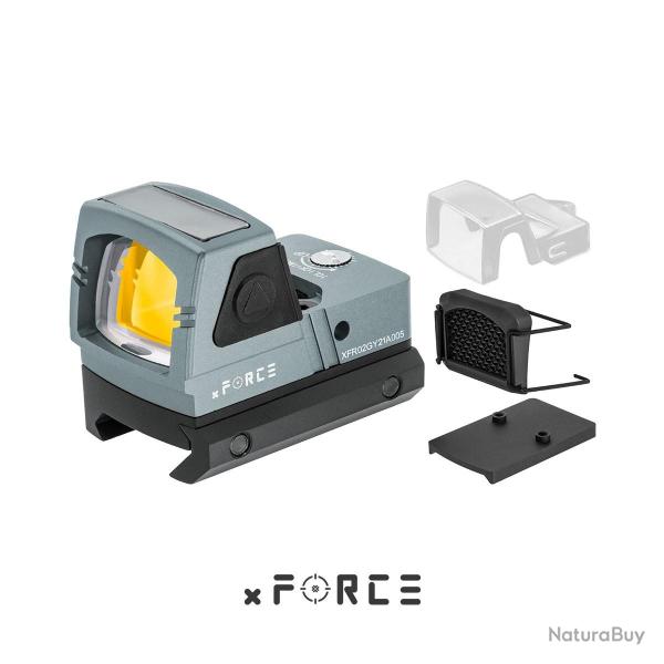 POINT ROUGE MINI SOLAIRE GRIS