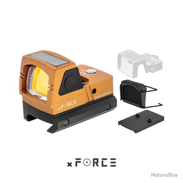 POINT ROUGE MINI SOLAIRE ORANGE