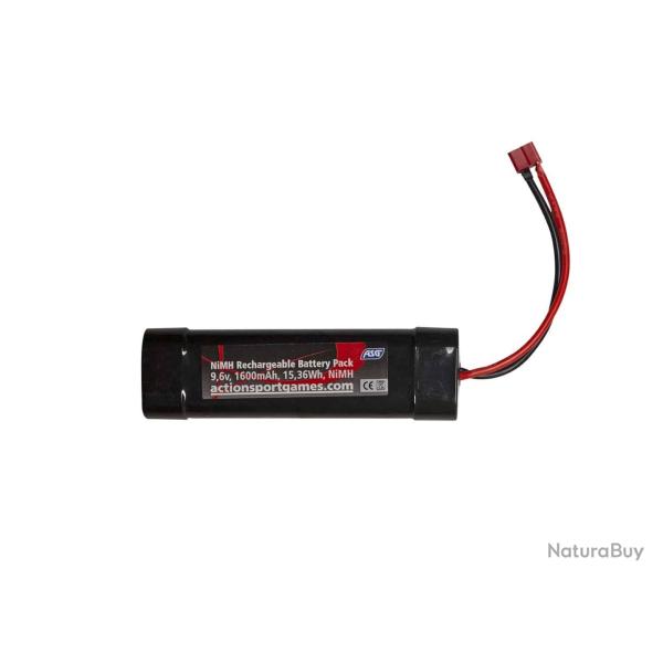 BATTERIE NIMH 9.6V 1600 MAH 1 STICK T-DEAN