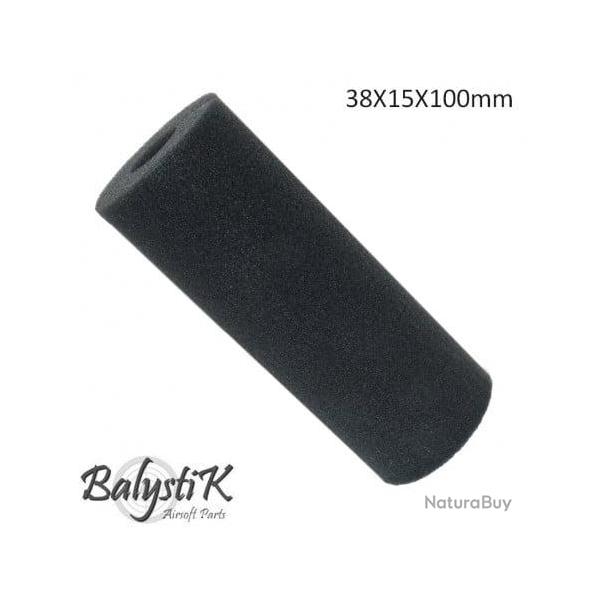 MOUSSE POUR SILENCIEUX 38X15X100MM