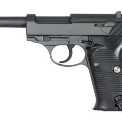 R&eacute;plique pistolet &agrave; ressort Galaxy G21 P38 full metal