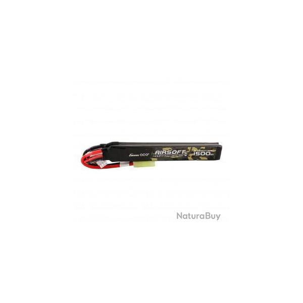 batterie Lipo 2S 7.4V 1500mAh 25C 2 sticks Genspow-7.4V 1500mAh 25C 2 �l�ments