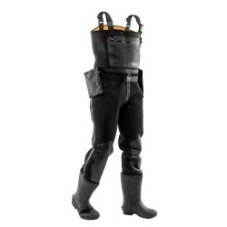 Waders de pêche polyvalent Aigle - Noir / 40