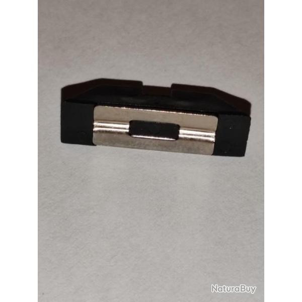 Hausse polym�re 7,3mm pour pistolet Glock.