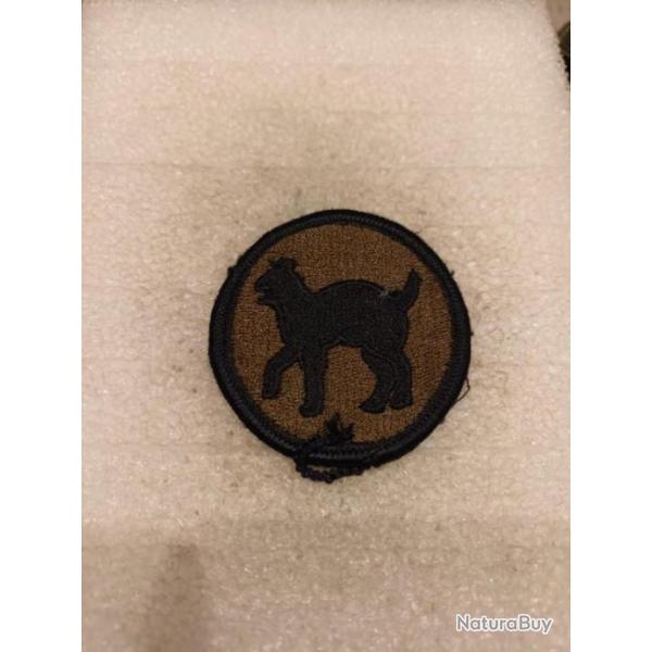 Patch arm�e us 81st INFANTRY DIVISION kaki ORIGINAL