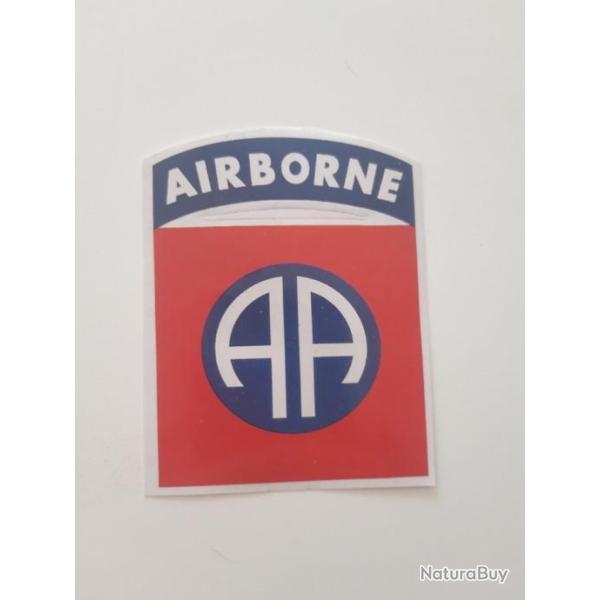 AUTO-COLLANT DE LA 82 EME AIRBORNE..