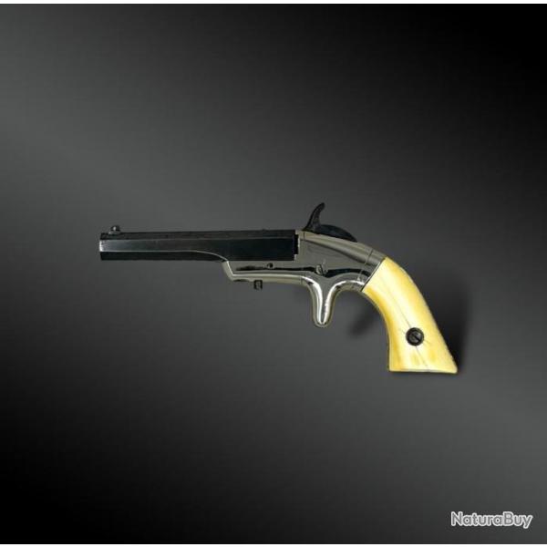PISTOLET  percussion Bacon - Norwich, Etats-Unis - XIXme sicle