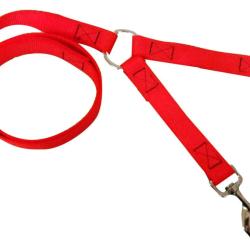 LAISSE POLYPROPYLENE EN 120 + COUPLEUR ORANGE