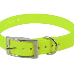 COLLIER BIOTHANE BETA 600X25MM JAUNE