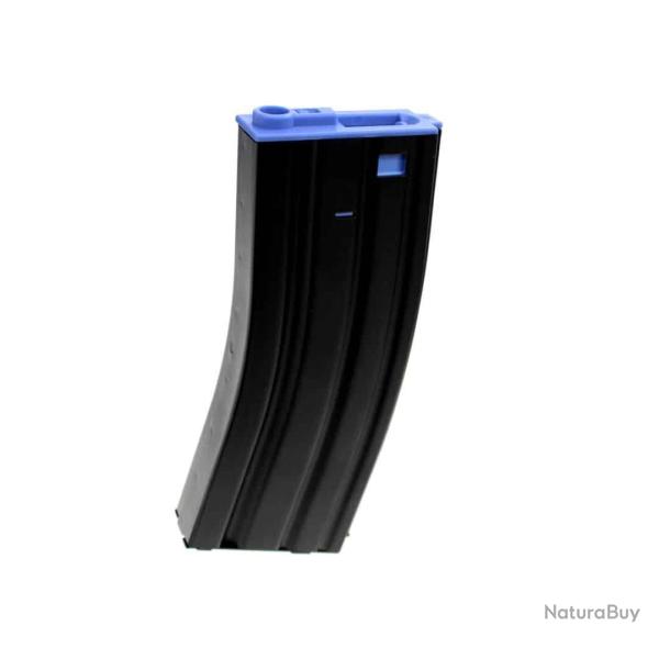 CHARGEUR AEG 300 CPS M4 METAL NOIR/BLEU