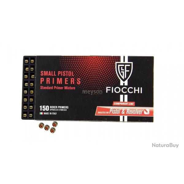 Amorces small pistol fiocchi x150