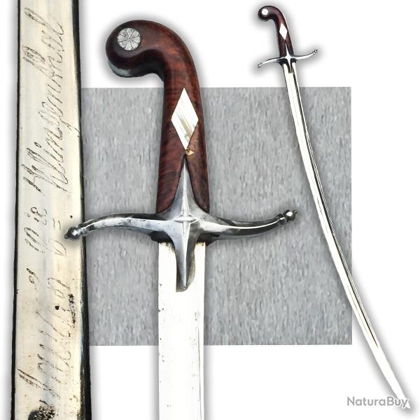 RARISSIME & TRES BEAU SABRE FRANCAIS MAMELOUK, EMPIRE, MODELE LUXE, TYPE NAPOLEON 1ER, ORIGINAL