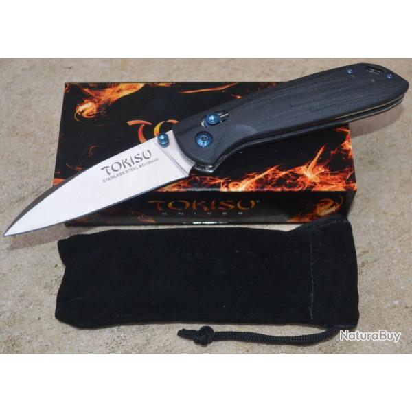 Couteau Pliant  TOKISU ,Etat neuf avec Boite-Port offert