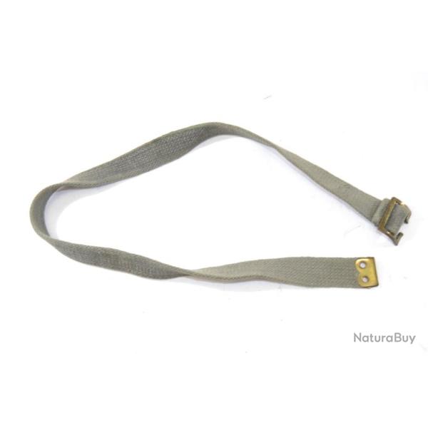 Sangle en toile militaire, style Anglais WW2, fabrication Hollandaise post-WW2. Surplus sac  dos