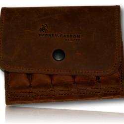 CARTOUCHIERE CUIR CEINTURE VERNEY CARRON 5 CARTOUCHES