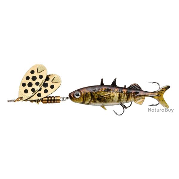 Cuiller Tournante Abu Garcia Fast Attack Stickle Spinner 10cm 22g 10cm Natural Stickle