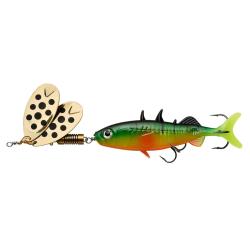 Cuiller Tournante Abu Garcia Fast Attack Stickle Spinner 10cm 22g 10cm Firetiger