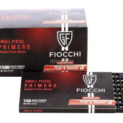 Amorces small pistol fiocchi x1500